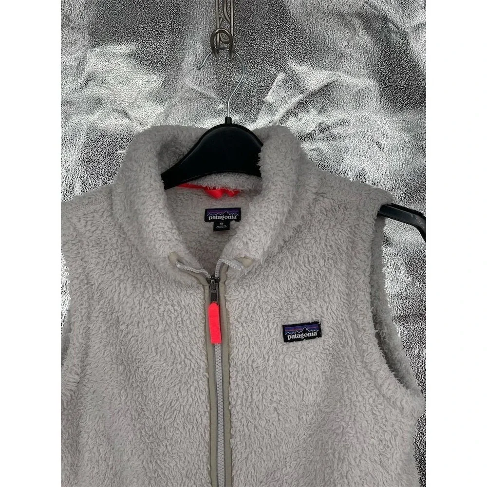 Patagonia Girl's Los Gatos Vest‎ Gray Size 14 XL Casual Zip-Up